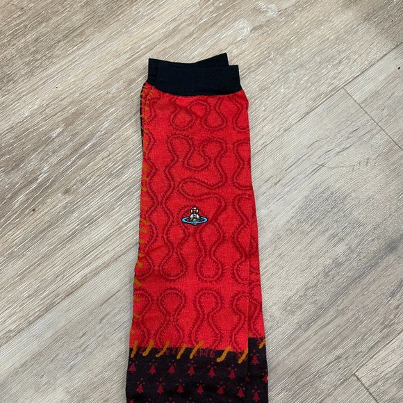 Vivienne westwood Knee high socks - squiggle patchwork - Picture 5 of 7